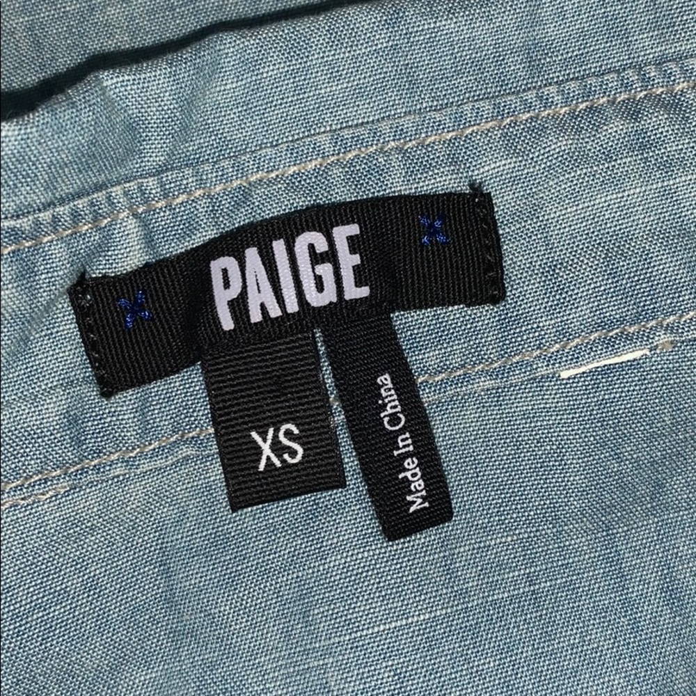 PAIGE Denim Style Button Down